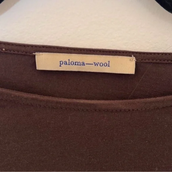 Paloma Wool Long Sleeve Top with Contrasting Trim - Picture 2 of 4